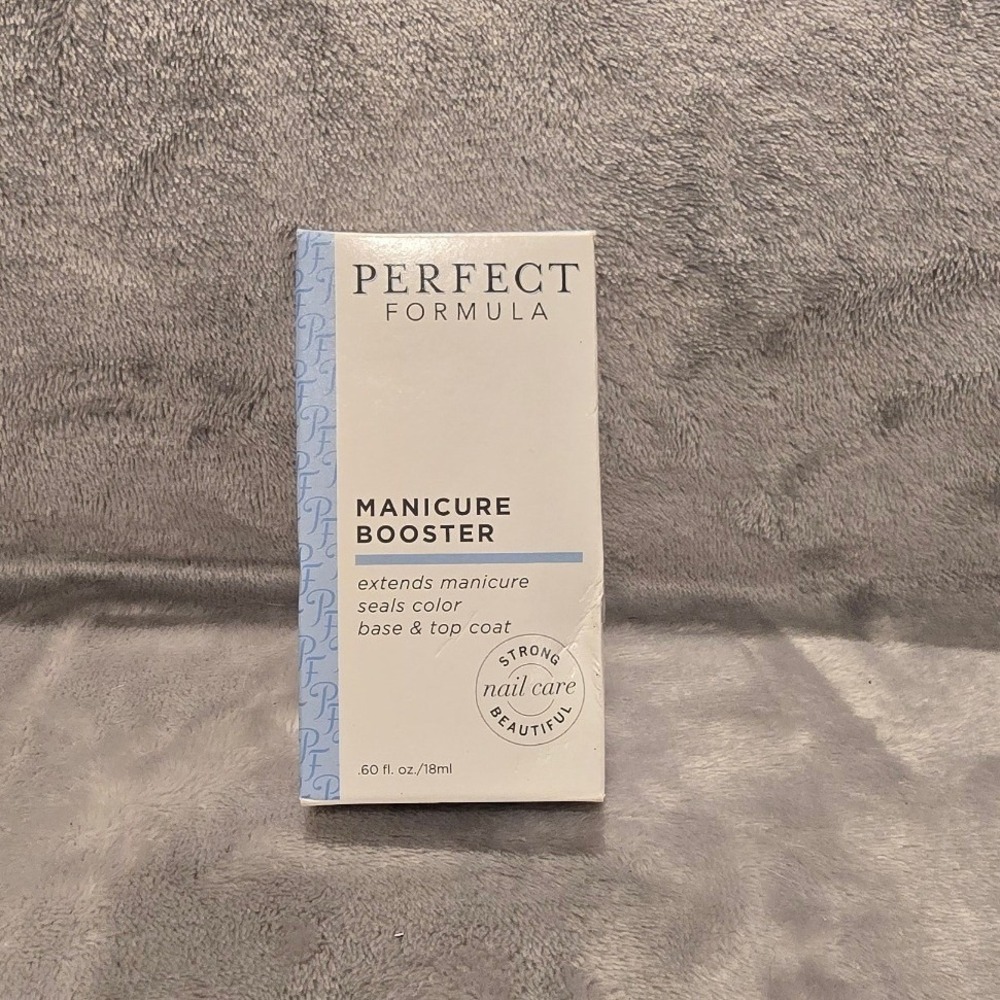 Perfect Formula Manicure Booster Base and Top Coat .60 fl oz 18ml Keratin Polish